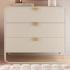 Comoda 02 Mesas de Cabeceira Organica Off White Artesano