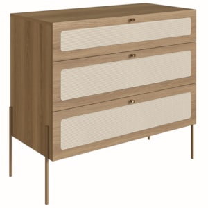 Comoda 3 Gv Corrediças Telesc Pes Metal Oslo 28934 Hanover Artesano Comoda 3 Gv Corrediças Telesc Pes Metal Oslo 28934 Hanover Artesano