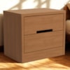 Comoda 4 Gavetas 02 Mesas de Cabeceira 2G S82224 Canela Kappesberg