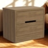 Comoda 4 Gavetas 02 Mesas de Cabeceira 2G S82224 Nogueira Kappesberg