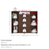 Comoda 4 Gavetas 2 Portas 1 Nicho Com Rodizios Versa 135 cm Jacaranda ZANZ