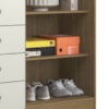 Comoda 4 Gavetas 2 Portas 115 cm Londres Atacama Off White ARMoveis