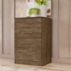 Comoda 4 Gavetas 61 cm MS913 Castanho Wood Moval
