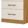 Comoda 4 Gavetas 61 cm MS913 Freijo Off White Moval