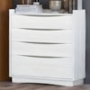 Comoda 4 Gavetas 91 cm M260 Branco Kappesberg