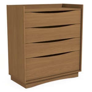Comoda 4 Gavetas 91 cm M260 Canela Kappesberg Comoda 4 Gavetas 91 cm M260 Canela Kappesberg