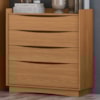Comoda 4 Gavetas 91 cm M260 Canela Kappesberg