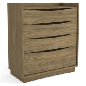 Comoda 4 Gavetas 91 cm M260 Nogueira Kappesberg