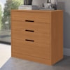 Comoda 4 Gavetas 91 cm S824 Canela Kappesberg