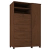 Comoda 5 Gavetas 1 Porta 2 Nichos Imperio 116X172 cm Jacaranda ZANZ