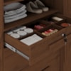 Comoda 5 Gavetas 1 Porta 2 Nichos Imperio 116X172 cm Jacaranda ZANZ