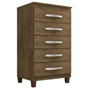 Comoda 5 Gavetas 57 cm Moden 2259 Malbec INCP Comoda 5 Gavetas 57 cm Moden 2259 Malbec INCP