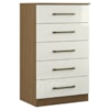 Comoda 5 Gavetas 61 cm 2014140 Atacama Off White ARMoveis