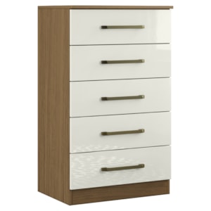 Comoda 5 Gavetas 61 cm 2014140 Atacama Off White ARMoveis