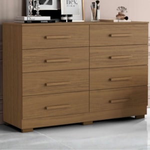 Comoda 8 Gavetas 136 cm MDP 2014148 Atacama ARMoveis