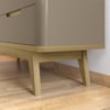 Comoda 8 Gavetas Pes Madeira 135 cm Vicenza Fendi Hannover DCASA