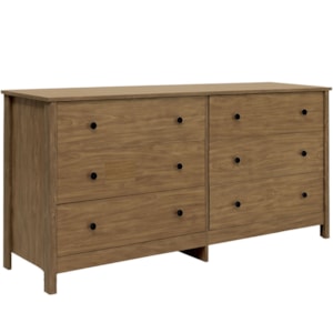 Comoda Para Quarto 6 Gavetas 146 cm DM221 Diamond Dtall Comoda Para Quarto 6 Gavetas 146 cm DM221 Diamond Dtall