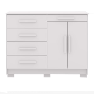 Comoda Sapateira 5G 2P 122 cm SIRI 20019 Branco VLR Comoda Sapateira 5G 2P 122 cm SIRI 20019 Branco VLR