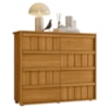 Comoda Tarsila 8 Gavetas MDF 136 cm Cinamomo Madetec