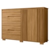 Comoda Texas 4 Gavetas 2 Portas 147 cm Freijo Moval