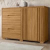 Comoda Texas 4 Gavetas 2 Portas 147 cm Freijo Moval