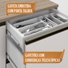 Composicao Cozinha Modulada 5 Peças Kit 10 Oak Off White PLN