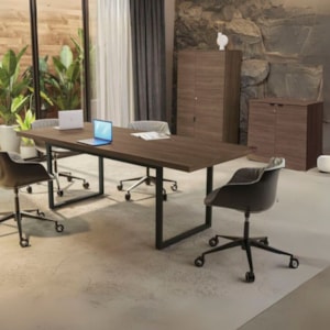 Conjunto Escritorio 3 Peças Frame Munique Kappesberg