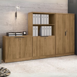 Conjunto Escritorio 3 Peças Versatil Itapua Kappesberg