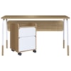 Conjunto Escritorio Home Office 2 Peças 27988X27998 Branco Hanover Artesano