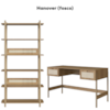 Conjunto Estante E Escrivaninha Pes Madeira 27974 Hanover Artesano