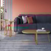 Conjunto Mesa De Centro Sala De Estar 27959 Hanover Dourado Artesano