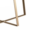 Conjunto Mesa De Centro Sala De Estar 27959 Hanover Dourado Artesano
