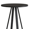 Conjunto Mesa De Centro Sala De Estar 27959 Preto Artesano