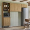 Cozinha 3 Pecas 251 cm MDF Vert Plus Freijo Freijo ABS Pto KTP