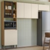 Cozinha 3 Pecas 251 cm MDF Vert Plus Freijo Soft ABS Pto KTP