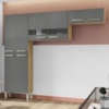 Cozinha 3 Pecas Nala 222 cm Freijo Gris KTP