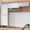 Cozinha 3 Pecas Nala 222 cm Freijo Supremo Cp Ripado Freijo KTP