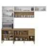 Cozinha 4 Pecas Urbane 260 cm Freijo Supremo Cp Ripado Freijo KTP