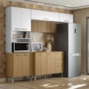 Cozinha 4 Pecas Urbane 260 cm Freijo Supremo Cp Ripado Freijo KTP