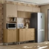 Cozinha 4 Pecas Urbane 260 cm Freijo Vanilla Cp Ripado Freijo KTP