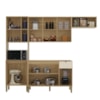 Cozinha Balcao Pia 251 cm MDF Vert Plus Freijo Freijo Soft KTP