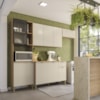 Cozinha Balcao Tampo 251 cm MDF Vert Plus Freijo Soft KTP