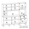 Cozinha Compacta 10P 2G 222 cm Intense Freijo Supremo KTP