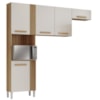 Cozinha Compacta 5 Portas Juma 210 cm Atacama Off White ARMoveis