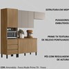 Cozinha Compacta 5 Pt Com Balcao 2 Pt 90551 Amendola Nude Prime Tx Demobile
