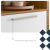 Cozinha Compacta 6P 2G 161 cm Montesa Freijo Supremo Cp Ripado Freijo KTP