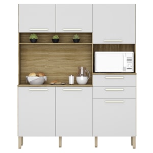 Cozinha Compacta 6P 2G 161 cm Montesa Freijo Supremo KTP Cozinha Compacta 6P 2G 161 cm Montesa Freijo Supremo KTP