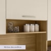 Cozinha Compacta 6P 2G 180 cm Ferrara Freijo Soft KTP