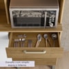 Cozinha Compacta 6P 2G 180 cm Ferrara Freijo Supremo Cp Ripado Freijo KTP