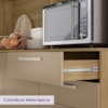 Cozinha Compacta 6P 2G 180 cm Ferrara Freijo Vanilla KTP